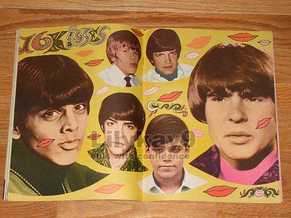 The Monkees Mark Lindsay Davy Jones Dark Shadows Jonathan Frid Jim