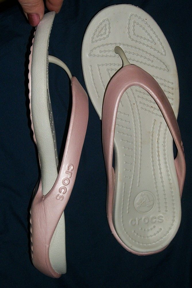 Soft Rubber Cushioned Massage Action Flip Flop Sandals EC Wide