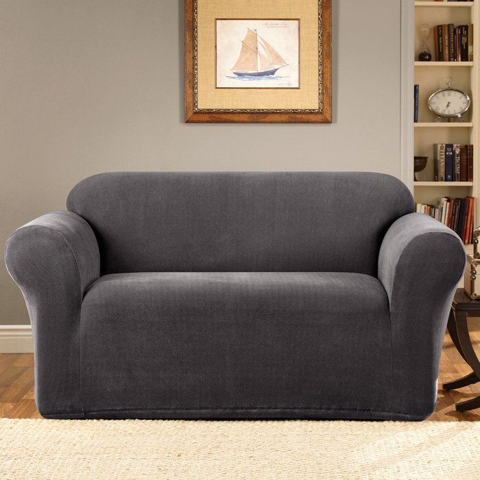 Stretch Metro Sofa Cover Gray