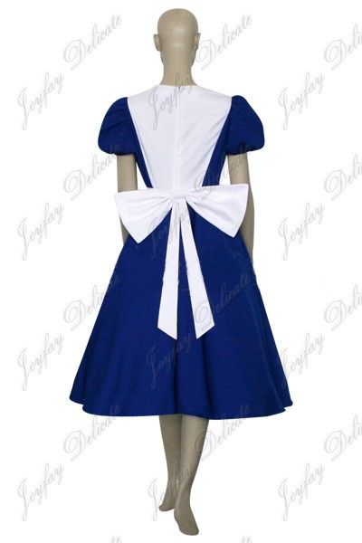 American McGee Alice Cosplay Costume Halloween Clothing XS XXL