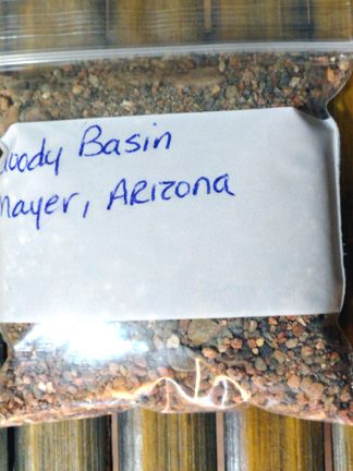 Mayer Arizona 4oz Coarse Wash Sand Sample Bloody Basin