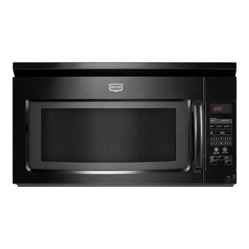 Maytag MMV1153WB Combination Range Hood Microwave 1.5 Cubic Ft, 950