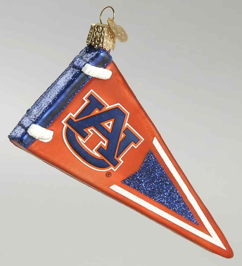 Merck Familys Ornament Auburn Univ Pennant 8352334