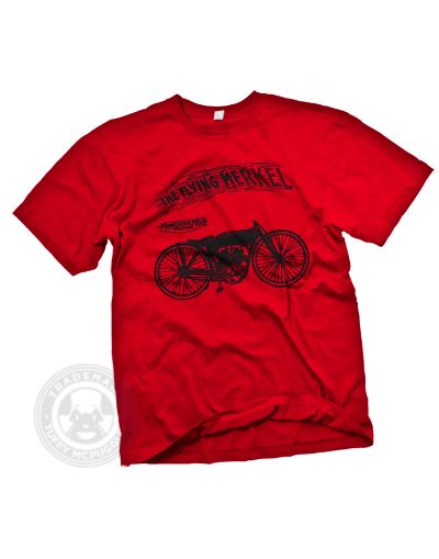 Flying Merkel Vintage Art of The 1920s Model V Motorcycle Pedal Bike T