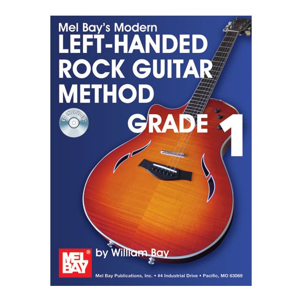 Modern Left Handed Rock Guitar Method Grade 1 Book CD