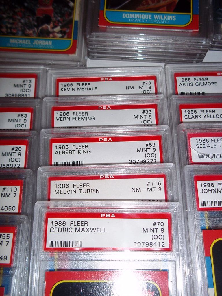 Basketball Complete Set w PSA Michael Jordan RC 57 Rookie BGS