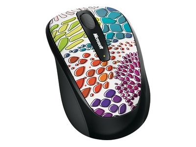 Microsoft GMF 00018 Mobile Mouse 3500 Wave Wireless Mouse Retail Box