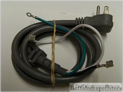 Universal Microwave Power Cord Kenmore GE 41 3 Prong