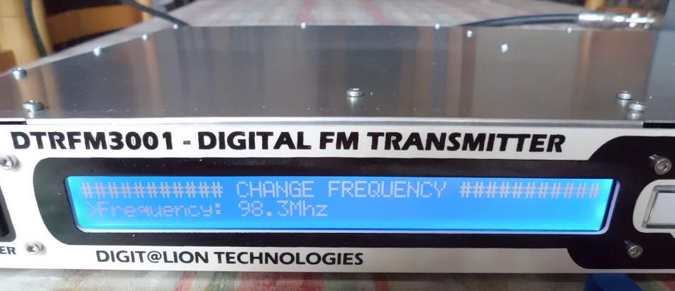 DTRFM3001 30W RF Broadcast FM Transmitter 87 5 108MHz New