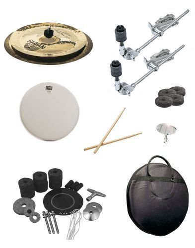 Sabian Mike Portnoy Max Stax Mid Regular Set Cymbal Pro Pack