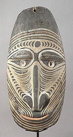 Spirit Face Plaque Middle Sepik River Papua New Guinea 4