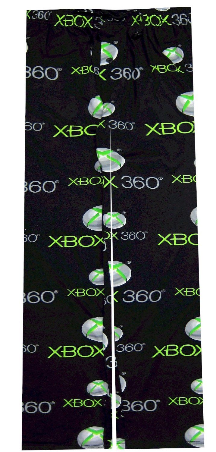 Microsoft Xbox 360 Men Lounge Pajamas Pants Sz L 36 38