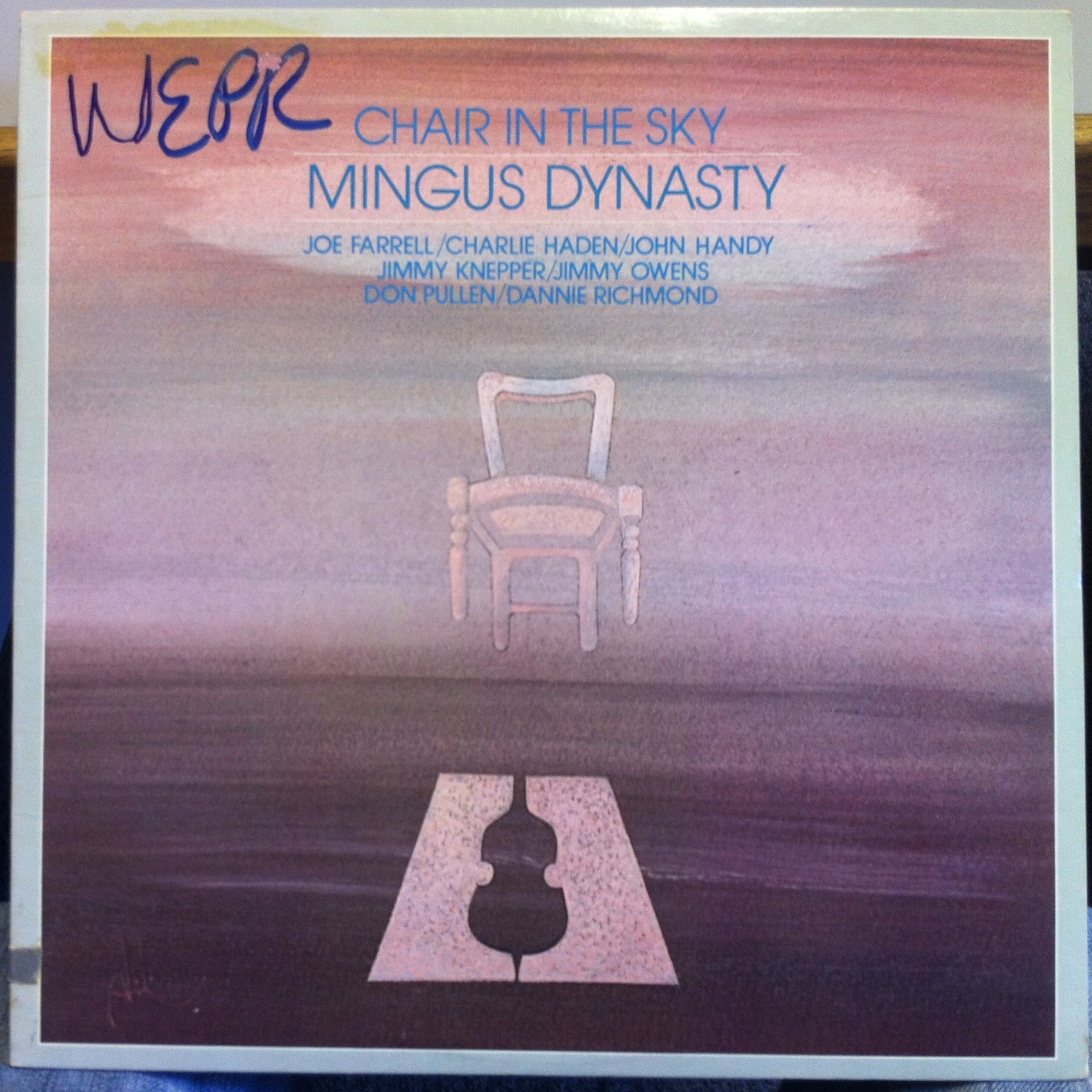 MINGUS DYNASTY chair in the sky LP VG+ 6E 248 RL Bob Ludwig Masterdisk