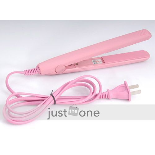 Mini Home Portable Hair Straightener Straightening Iron