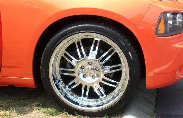 20inch Rims and Tires Wheels Package Chrome Starr 769