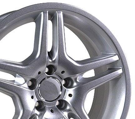 17 Rims Fit Mercedes AMG Stylewheels Silver Set