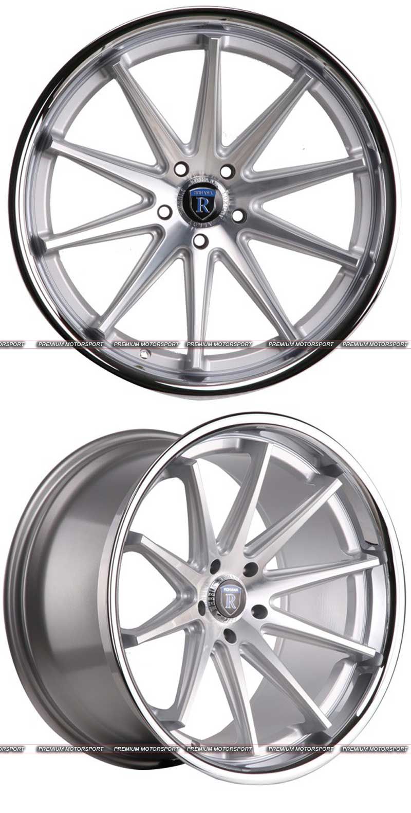 Wheels SL500 SL550 SL600 SL55 SL600 SL Rohana RC10 Silver Wheels Rims