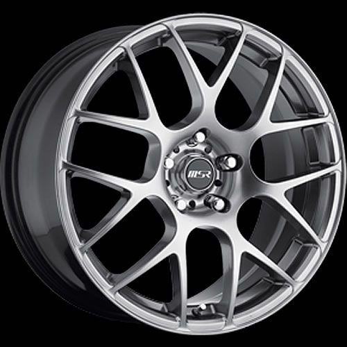 18x8 Hyperblack MSR 95 Wheels 5x4 5 42 Infiniti J30 EX35 G37 FX35 FX45