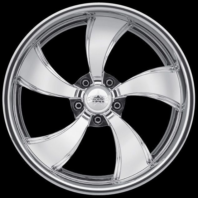 NEW BILLET / FORGED,, 18X15 SW4 / STREETER SHOWWHEELS FORD DODGE CHEVY