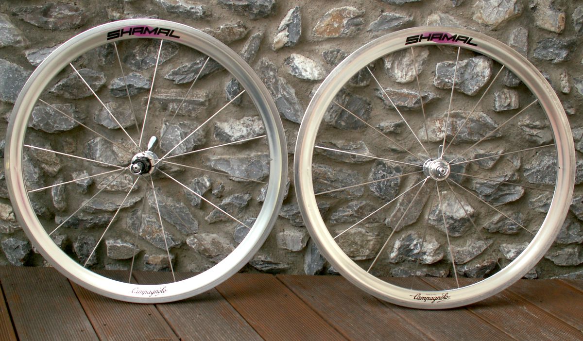 700c Clincher Wheel Set Wheels Hubs Rims Vento 8 Ergopower