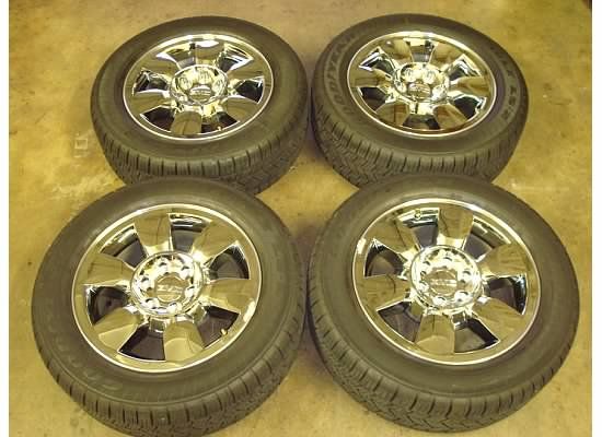 20 GMC Sierra Yukon Wheels Rims Tires 2011 2012 Chrome Denali SLT Sle
