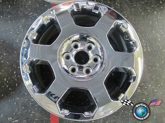 12 Ford F150 Factory Chrome Clad 20 Wheel Expedition 3786 Rim