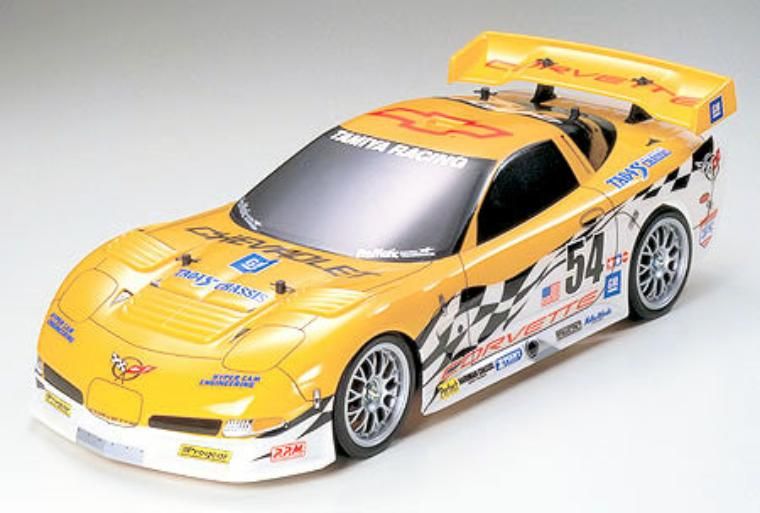 Tamiya 1 10 Car Corvette C5 R Finished Body 58272 SEALED