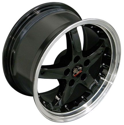 17 Black Cobra Wheels Rims Fit Mustang®
