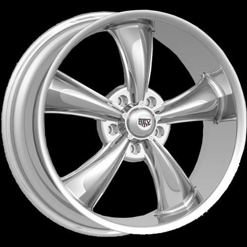 15x7 Chrome Wheel Rev Classic 105 5x4 75