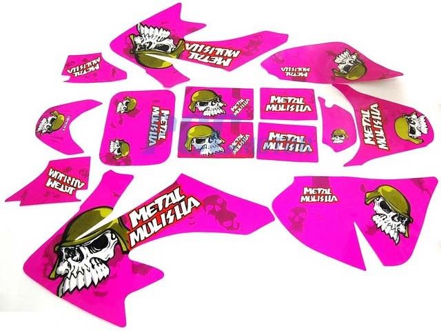 Graphics Decals Stickers Kit Honda CRF50 SDG 107 DE26