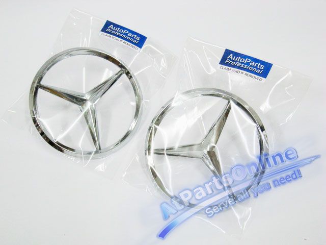 Auto Pro. Mud Flaps Mercedes Star Logo Emblem W107 W108 W114/8 W115