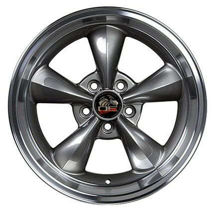 Anthracite Bullitt Bullet Wheels ZR Tires Rims Fit Mustang® GT 94 04