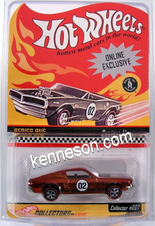 Custom Mustang Hot Wheels RLC Redline Series One 007