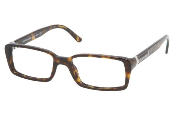 New Authentic Bvlgari BV 3013A 504 Havana Eyeglasses