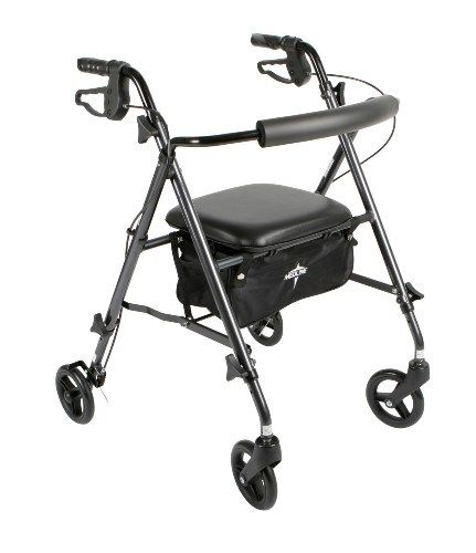 Freedom Ultralight Light weight Folding Rollator Titanium /250lb