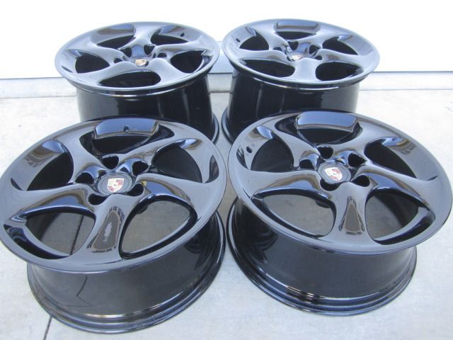 18 PORSCHE WHEELS OEM GT3 GT2 911 996 TURBO TWIST EXCELLENT BBS 85028