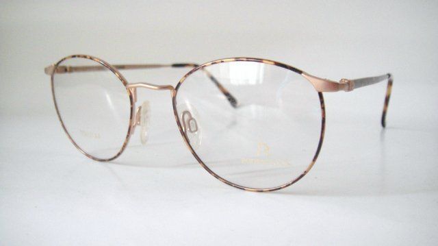 Rodenstock Titanium Panto Eyeglass Frames Spectacles Round Vintage