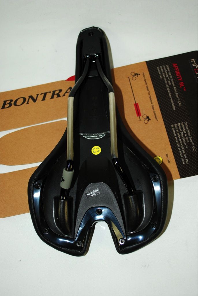 Bontrager Inform Affinity RL Saddle 138mm Hollow TI