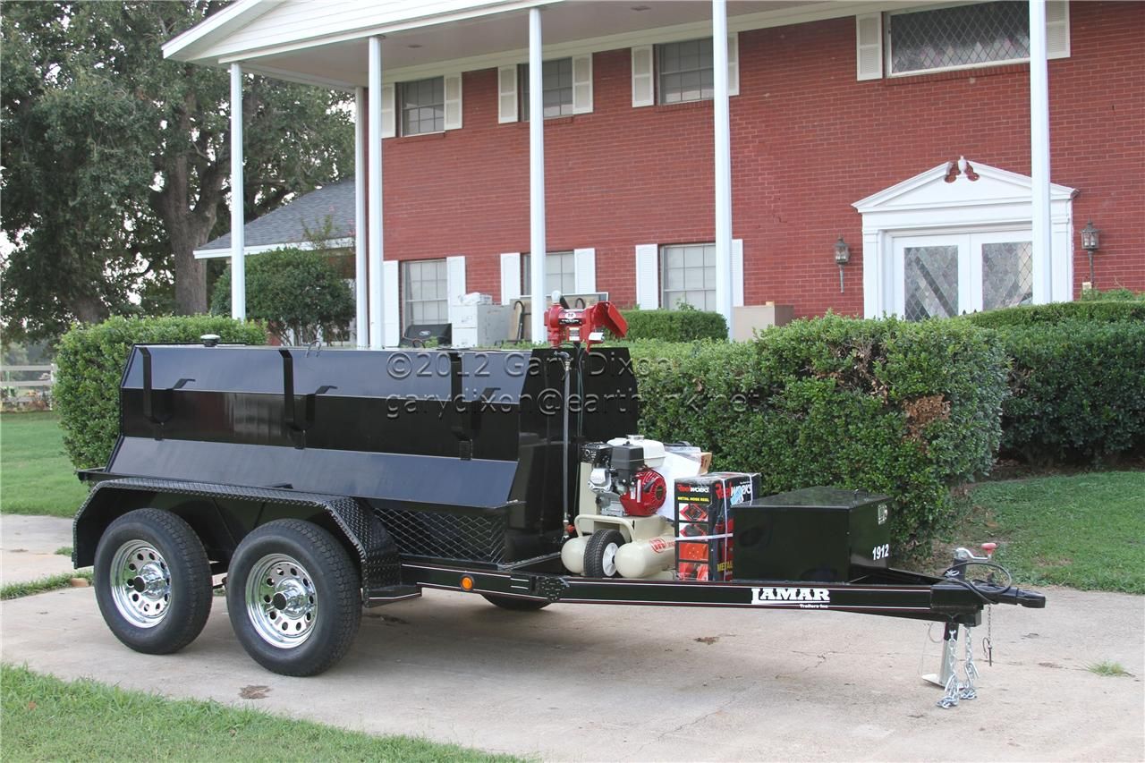 New 2013 500 Gal. Fuel Trailer w/baffles 20gal/min fuel pump Solar