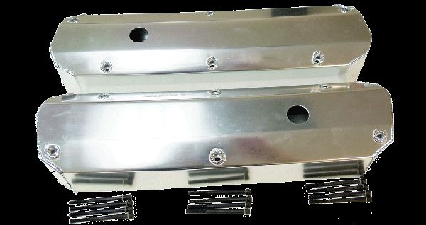 SBC Valve Covers Billet Rail SB Ford Fabricated Valve Cover Long Bolt