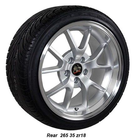 18 9 10 Fits Mustang® GT FR500 Style Wheels Tires Deep Dish