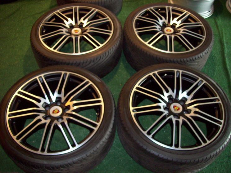 22 Porsche Cayenne Wheels s GTS Turbo VW Touareg Audi Q7 Tires