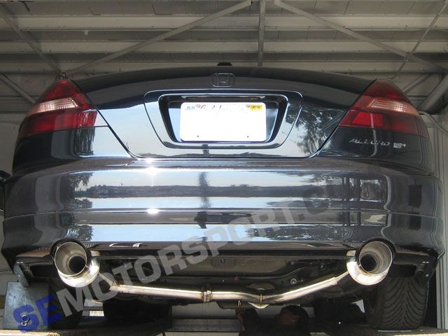 03 04 05 06 07 Honda Accord V6 EVO2 Cat Back Exhaust JDM Two Door 2