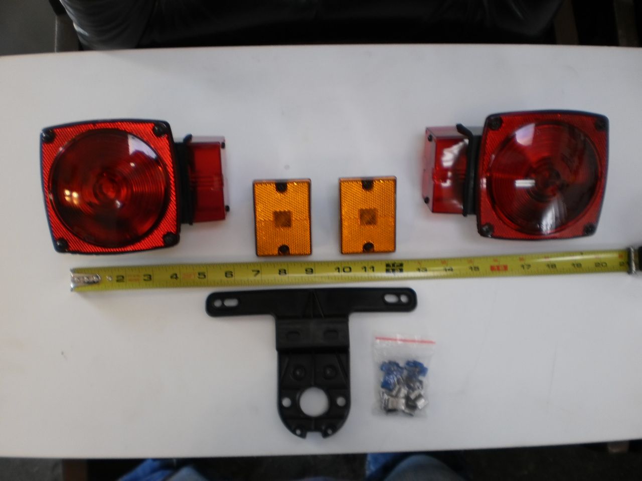 Trailer camper Box Stop Turn Tail Light Set Kit