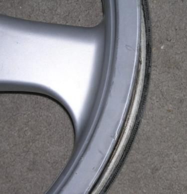 Nice OEM BMW 18 cast rear rim. BMW Part No. 36 31 2 311 275 fits all