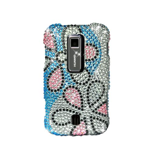 Huawei M860 Ascend Metro Pcs Rhinestone Case Twinkle