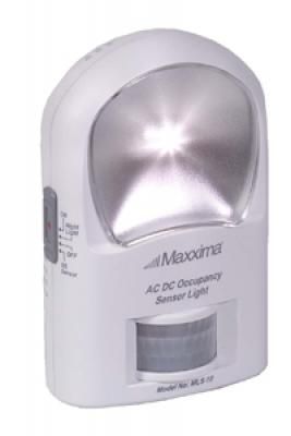 Maxxima AC DC MLS 10 Motion Sensor LED Night Owl Light