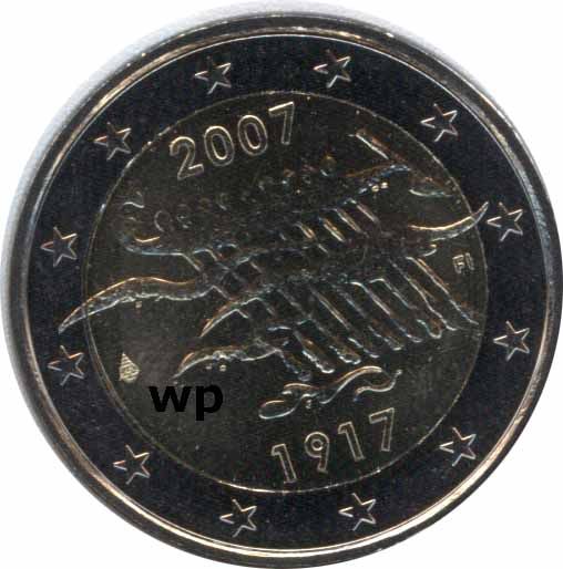 Euro Finnland 2007 90 Jahre Unabhängigkeit