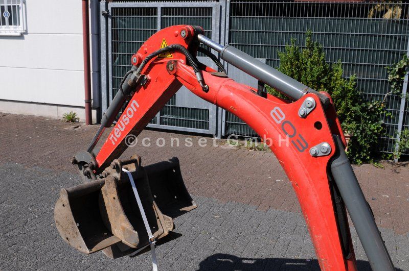 NEUSON 803 Minibagger / BJ 2008 / 1500 BStd. / 935 kg / SWE / 2