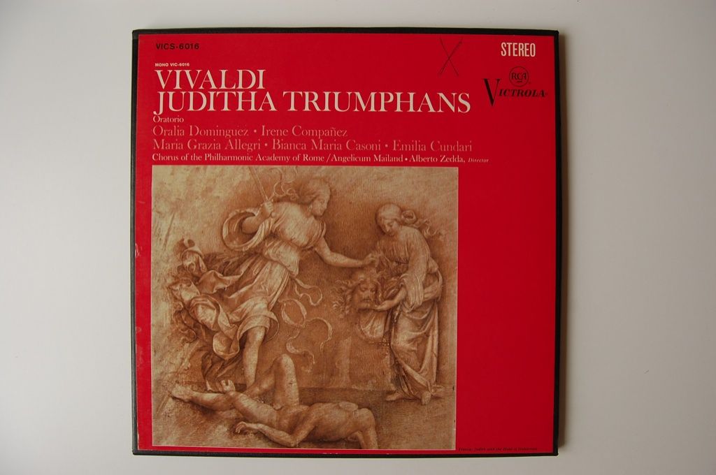 Vivaldi, Juditha Triumphans, Dominguez, Victrola 2 LP